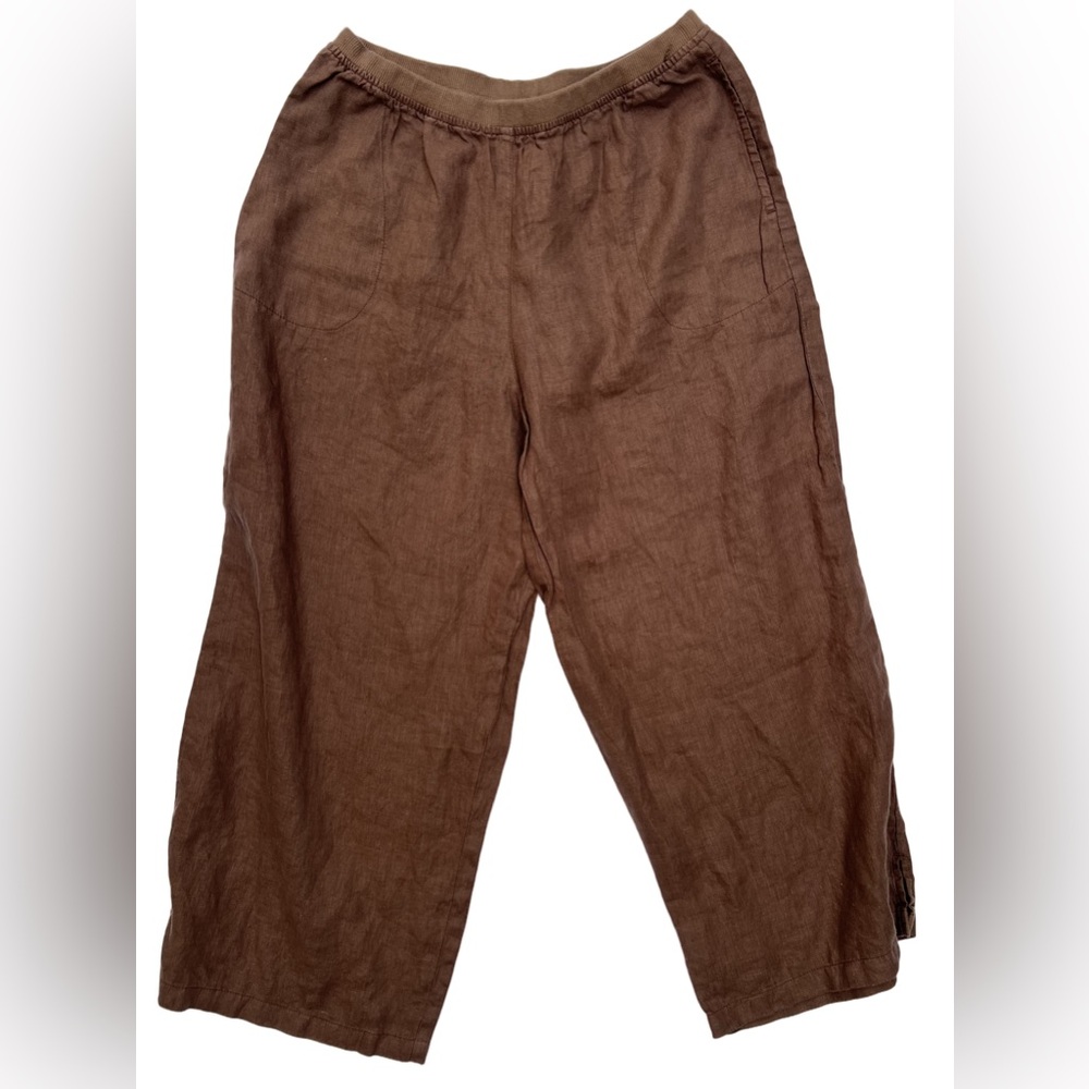 Linen Wide Leg Culottes